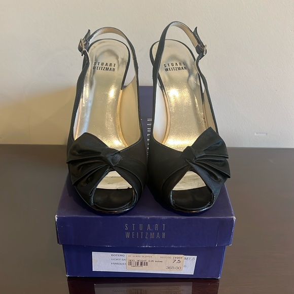 STUART WEITZMAN Botero US SIZE 7.5 *dyed black - Picture 10 of 10